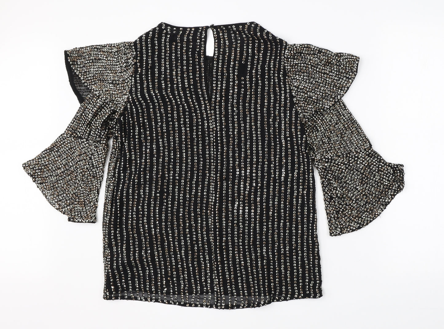River Island Womens Black   Basic Blouse Size 8