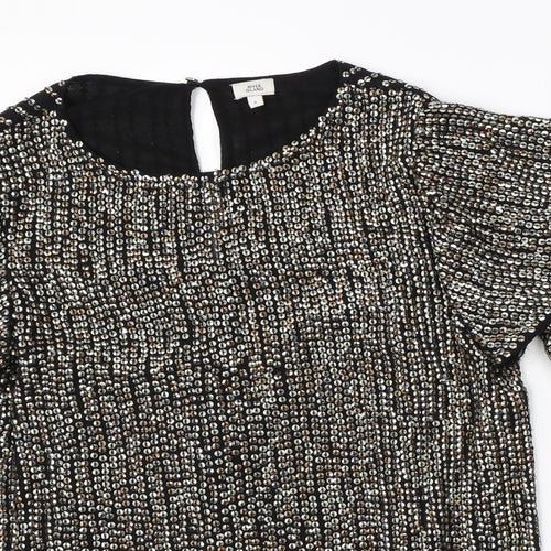River Island Womens Black   Basic Blouse Size 8