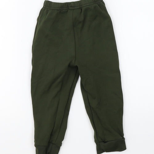 adidas Boys Green   Jogger Trousers Size 3-4 Years - adidas