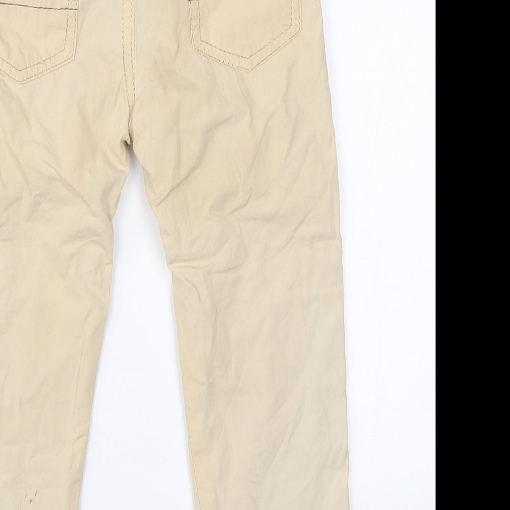 Cordial Boys Beige   Cargo Trousers Size 5-6 Years