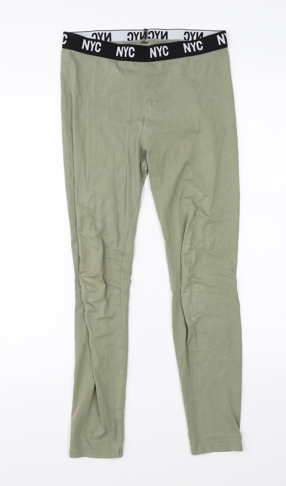George Girls Green   Jogger Trousers Size 13-14 Years