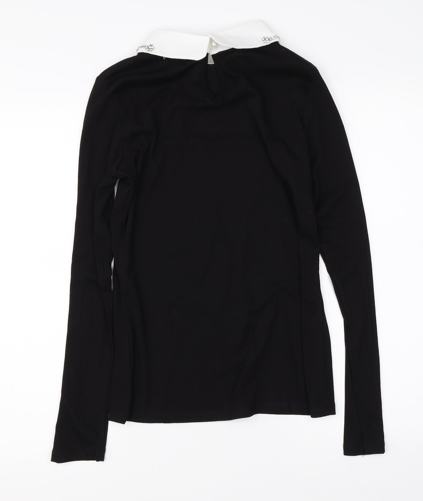 CC Fashion Womens Black   Basic Blouse Size XL