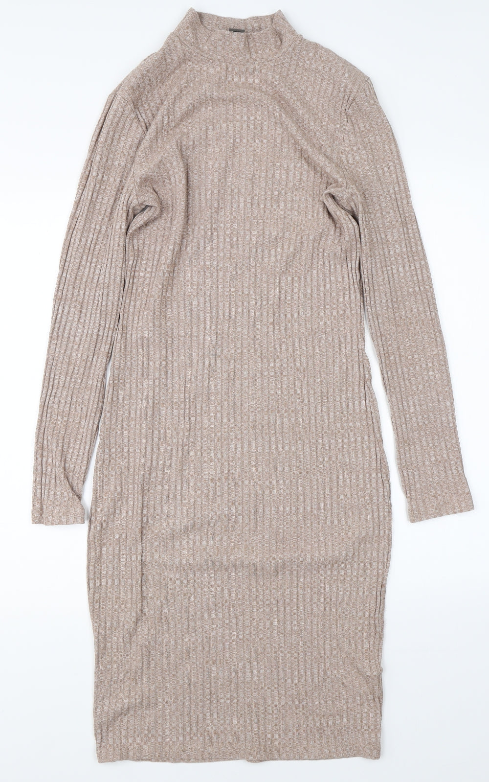 Primark Womens Beige   Pencil Dress  Size 14