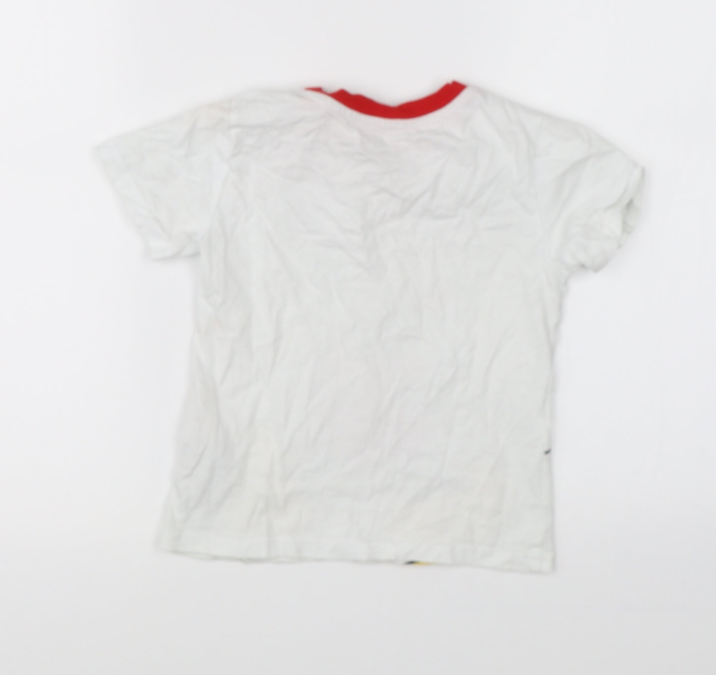 Disney Boys White   Basic T-Shirt Size 3 Years  - disney paris mickey mouse