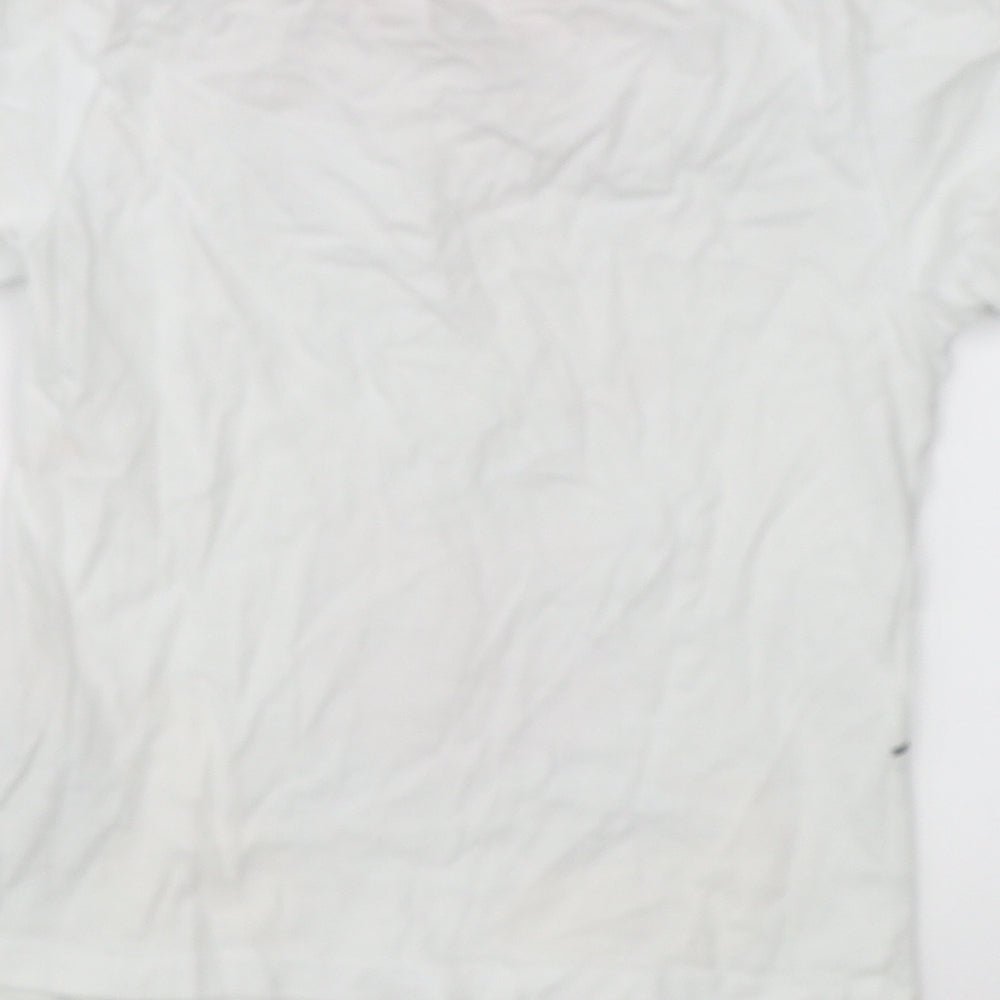 Disney Boys White   Basic T-Shirt Size 3 Years  - disney paris mickey mouse