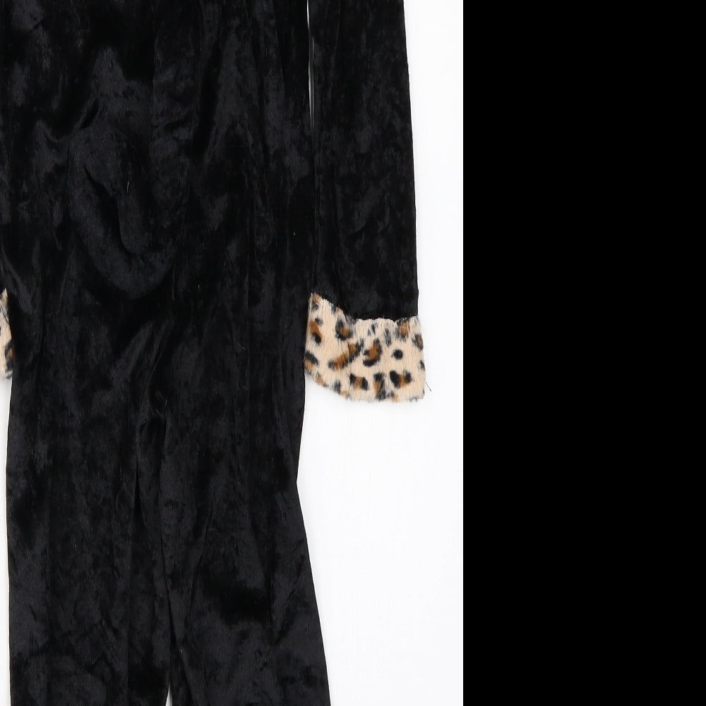 Preworn Girls Black    One Piece Size 7 Years