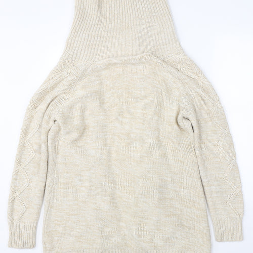Ad Woman Womens Beige   Cardigan Jumper Size L