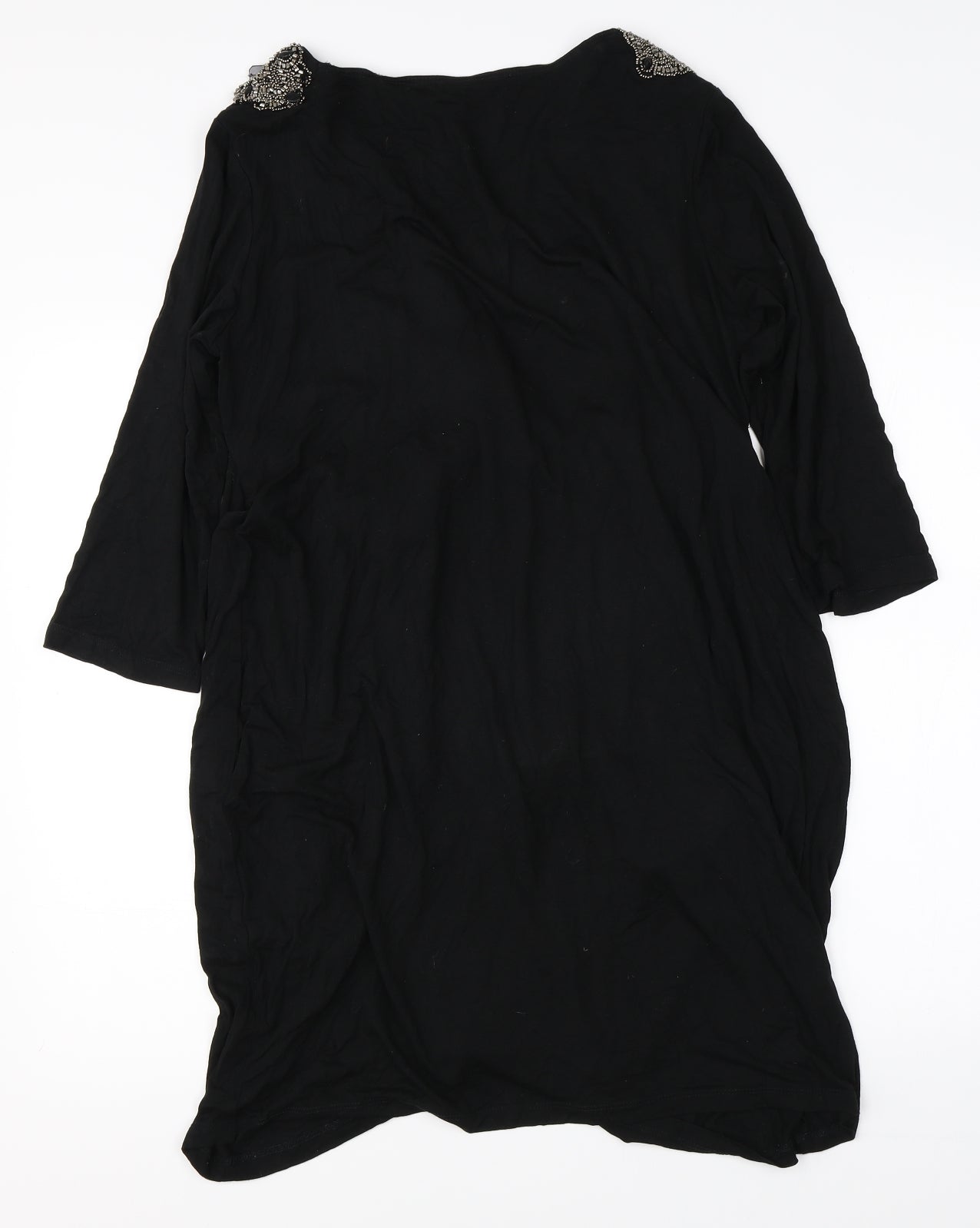 George Womens Black   Wrap Dress  Size 16
