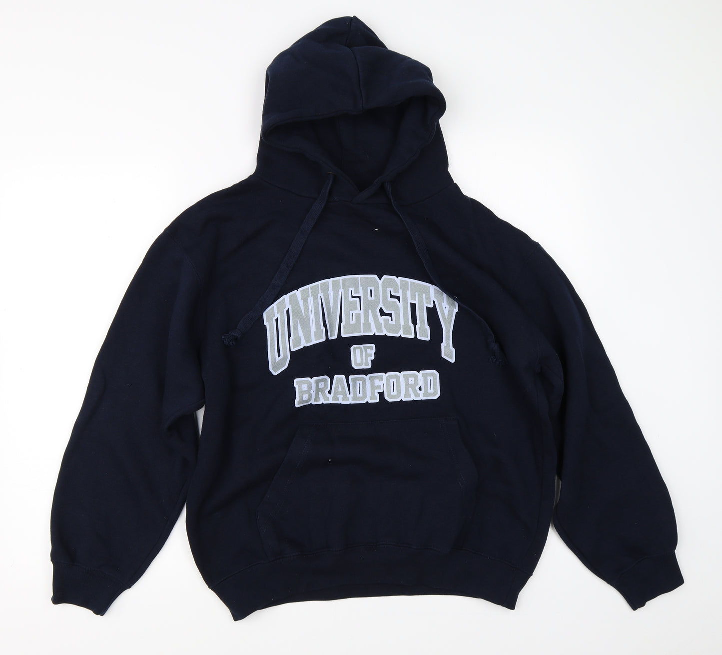 Cotton Ridge Womens Blue   Pullover Hoodie Size S  - university of bradford