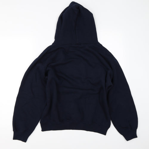 Cotton Ridge Womens Blue   Pullover Hoodie Size S  - university of bradford