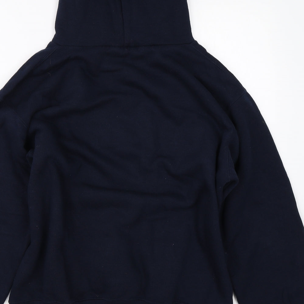 Cotton Ridge Womens Blue   Pullover Hoodie Size S  - university of bradford