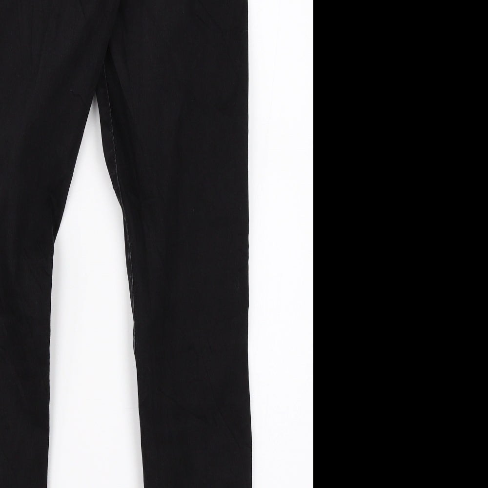 NEXT Womens Black  Denim Skinny Jeans Size 12 L28 in