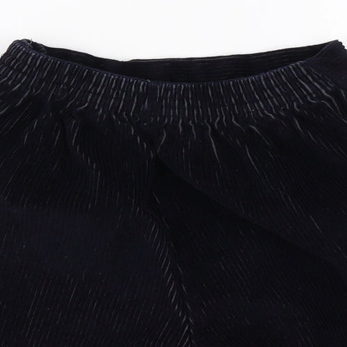 Preworn Womens Blue  Corduroy Cargo Shorts Size 22 in