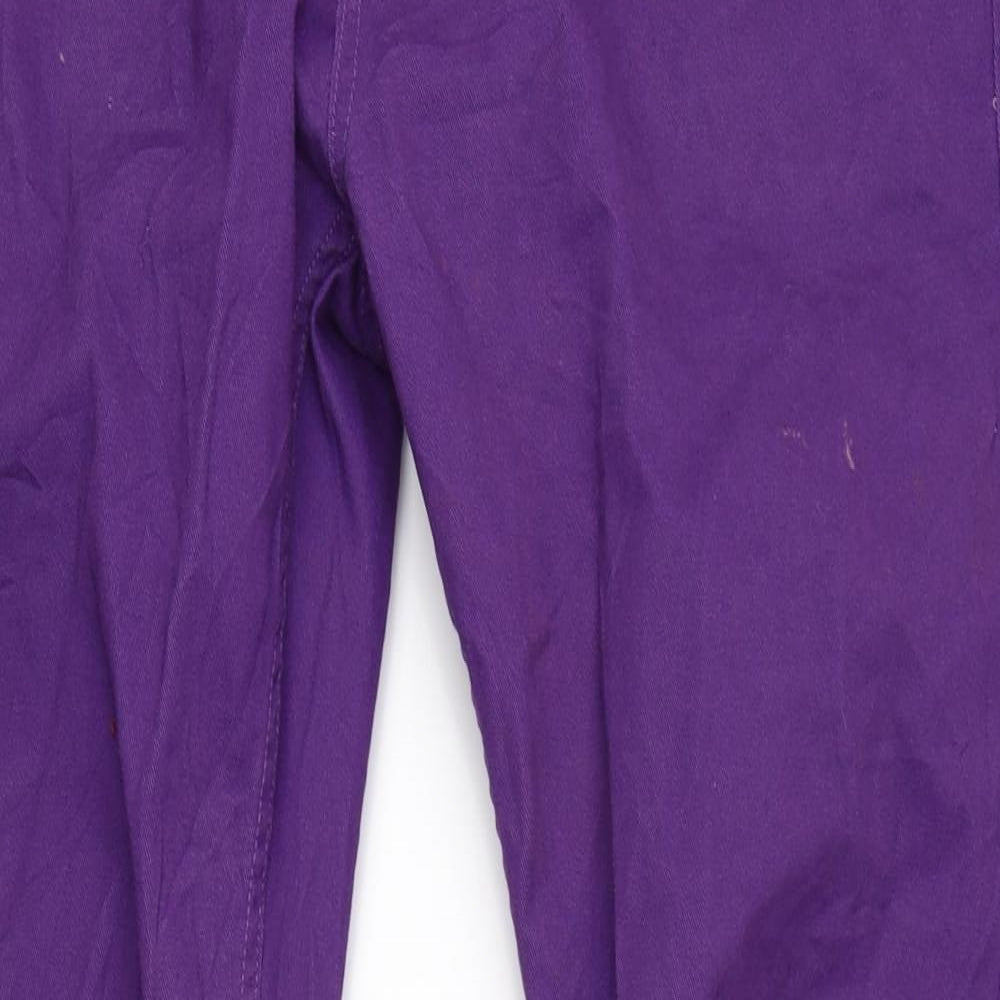 Asquith & Fox Mens Purple  Denim Straight Jeans Size 36 L34 in