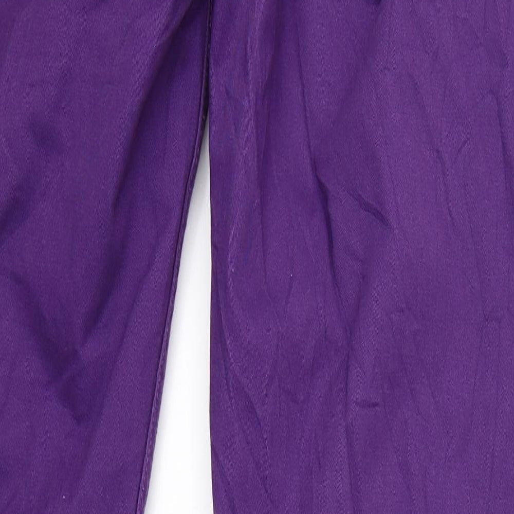 Asquith & Fox Mens Purple  Denim Straight Jeans Size 36 L34 in