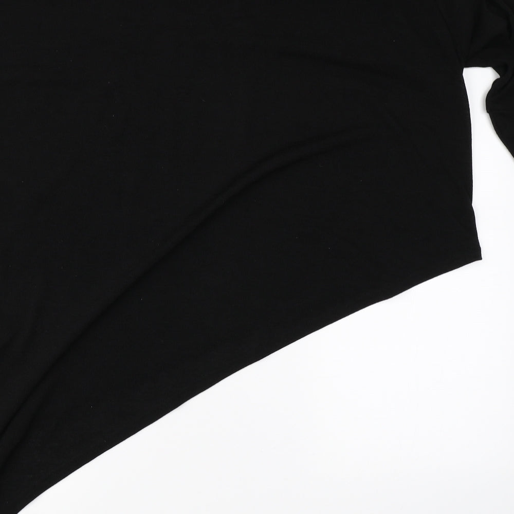 River Island Womens Black   Pullover Jumper Size 8  - one arm