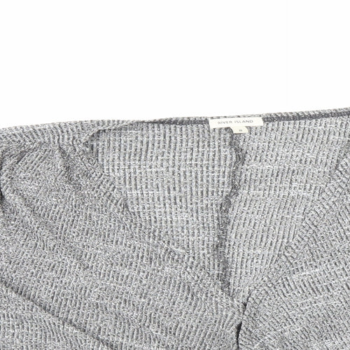 River Island Womens Grey   Pullover Jumper Size 8