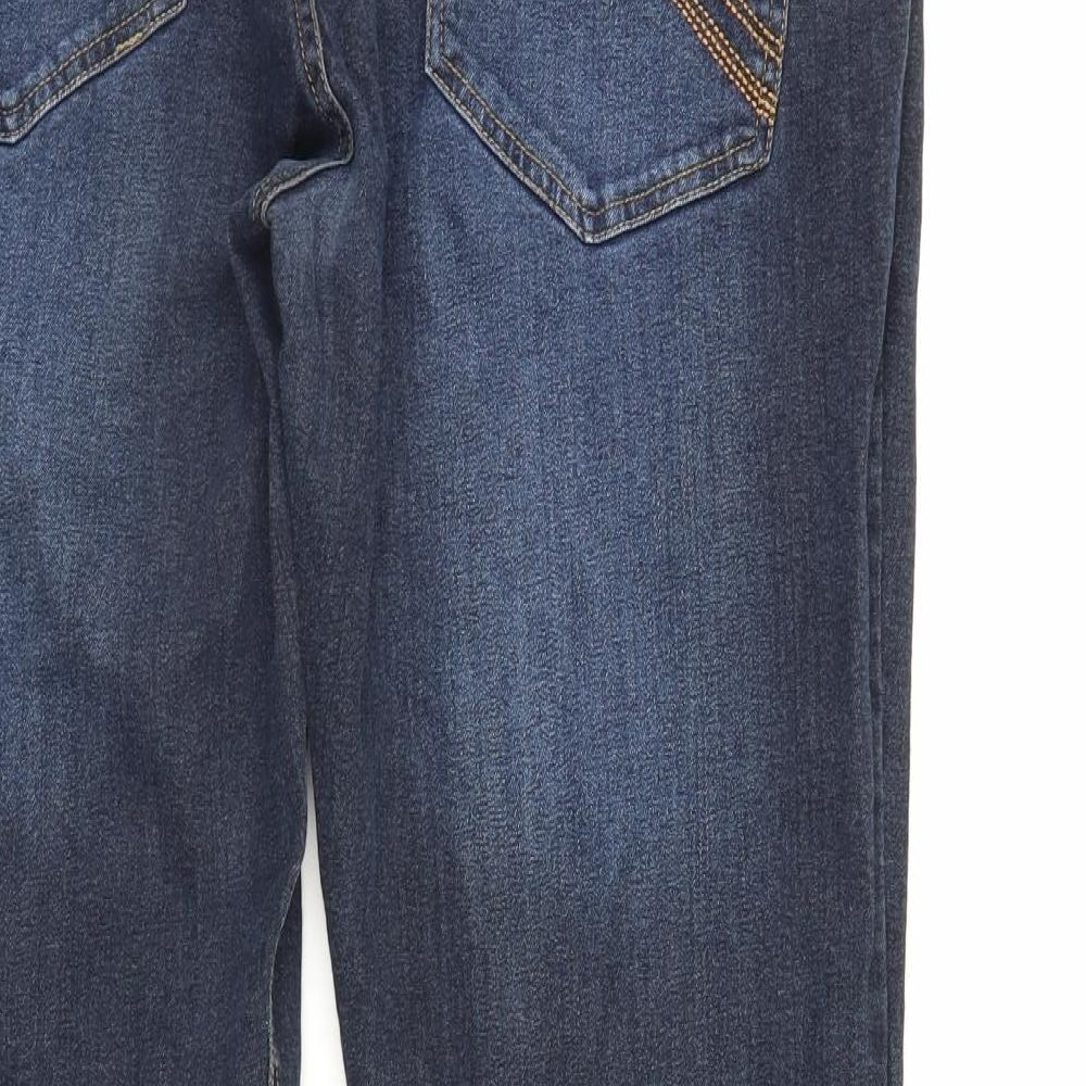Union Blues Mens Blue  Denim Straight Jeans Size 40 L30 in