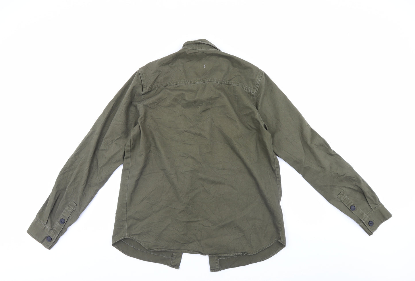 Cedar Wood State Mens Green    Button-Up Size M