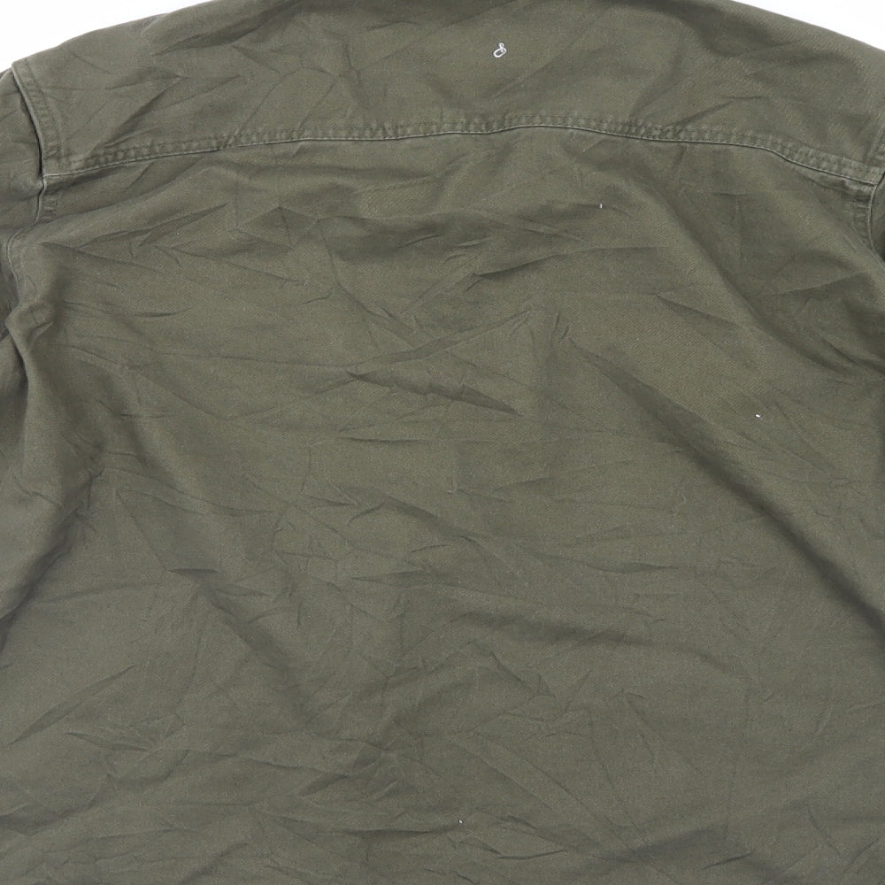 Cedar Wood State Mens Green    Button-Up Size M