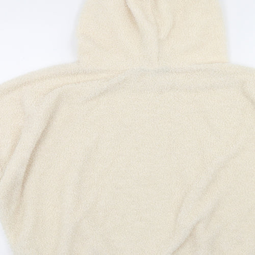 New Look Womens Ivory   Pullover Hoodie Size 8