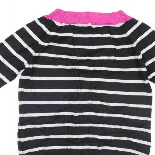 M&Co Womens Multicoloured Striped  Pullover Jumper Size 10