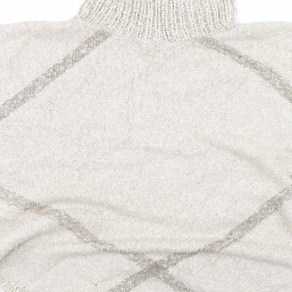 New Look Womens Beige   Cape Jumper One Size  - Poncho