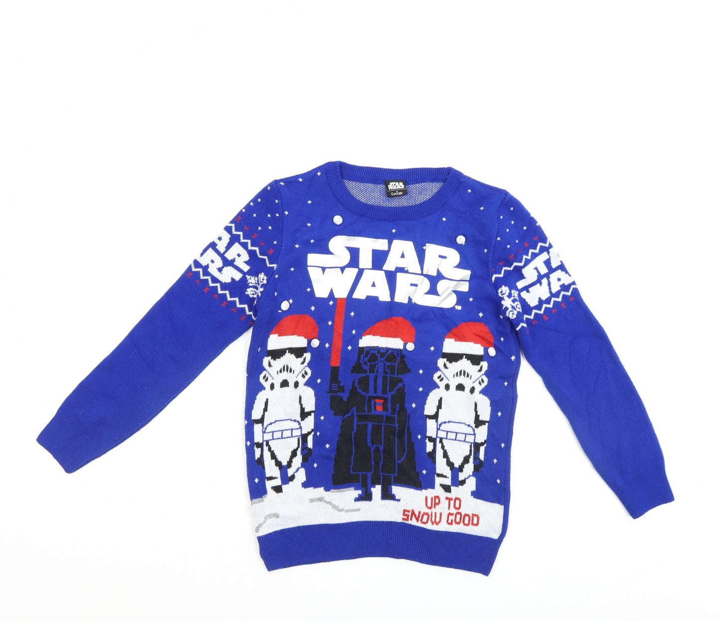 Star Wars Boys Multicoloured   Pullover Jumper Size 9-10 Years  - Star wars