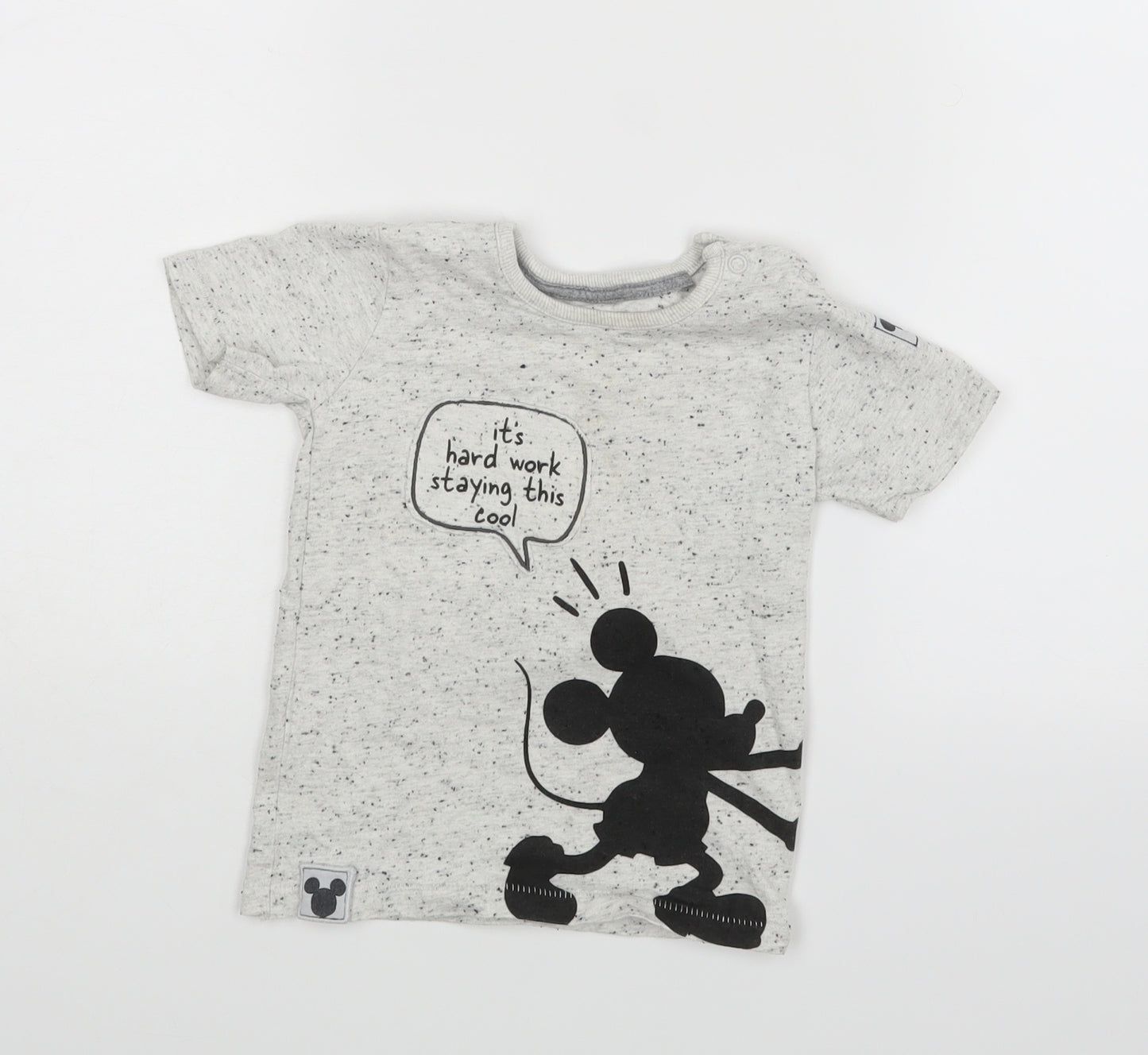 George Baby Beige   Pullover T-Shirt Size 12-18 Months