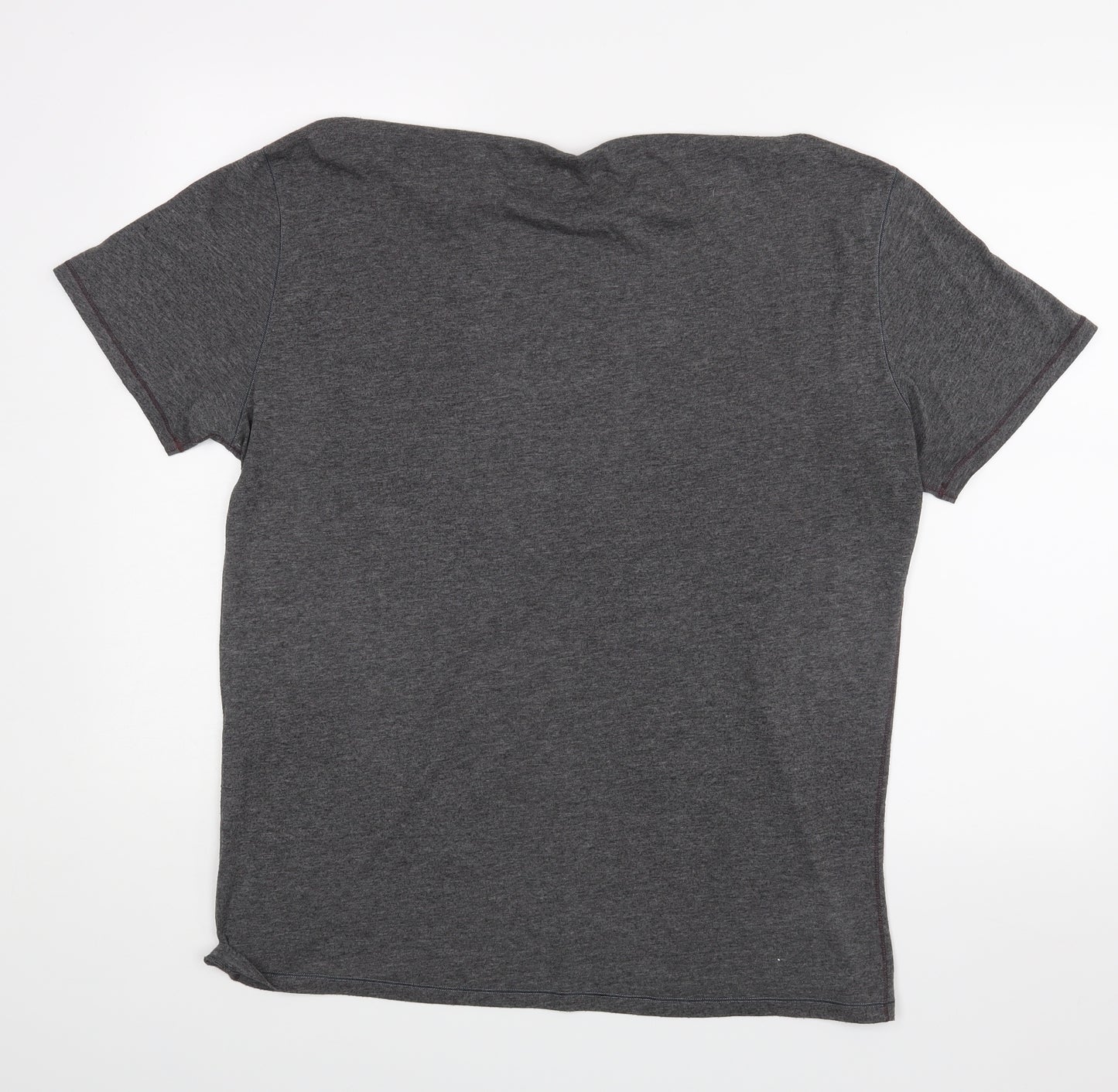 Replay  Mens Grey    T-Shirt Size 2XL