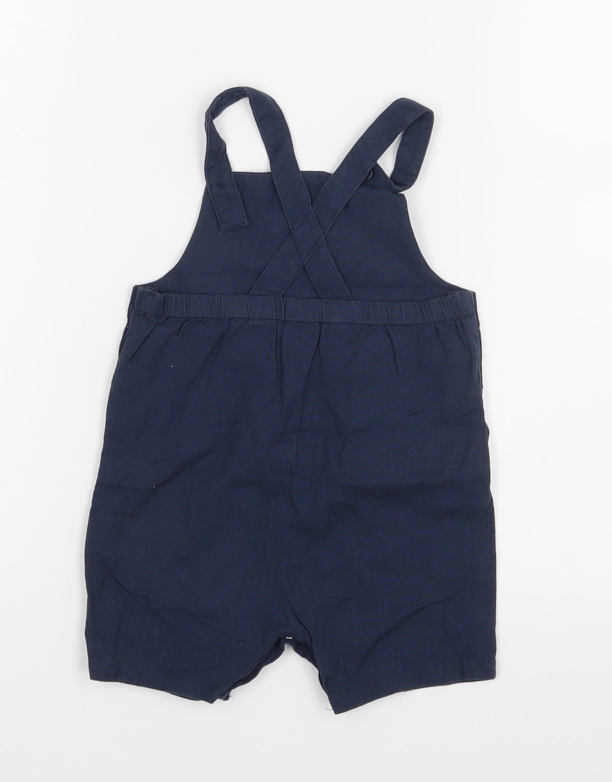 M&S Baby Blue   Dungaree One-Piece Size 9-12 Months