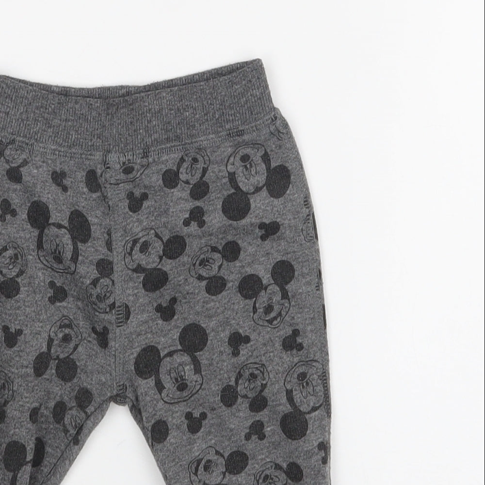 Disney Baby Baby Grey   Jogger Trousers Size 3-6 Months