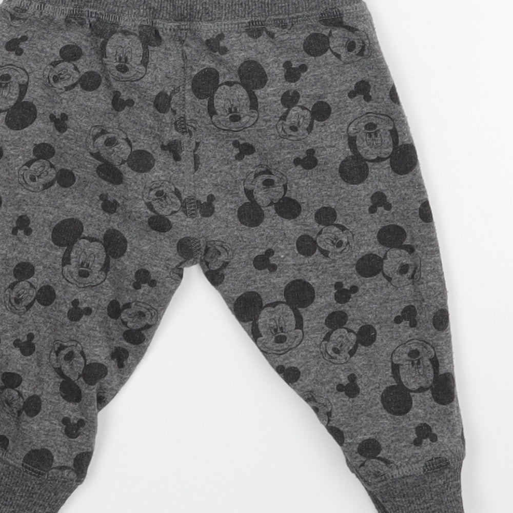Disney Baby Baby Grey   Jogger Trousers Size 3-6 Months