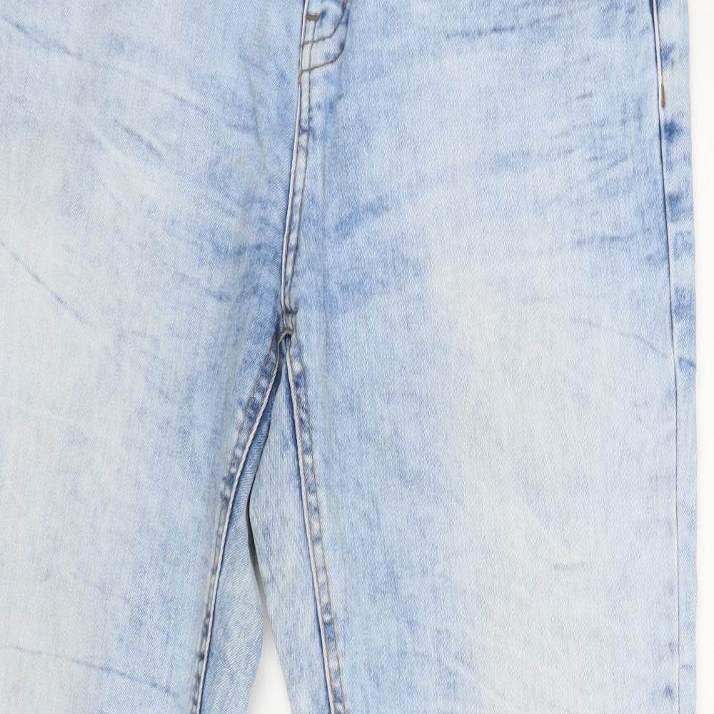 New Look Womens Blue   Skinny Jeans Size 14 L26 in