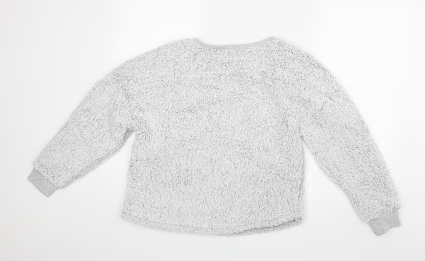 Primark Womens Grey  Rayon Top Pyjama Top Size 12