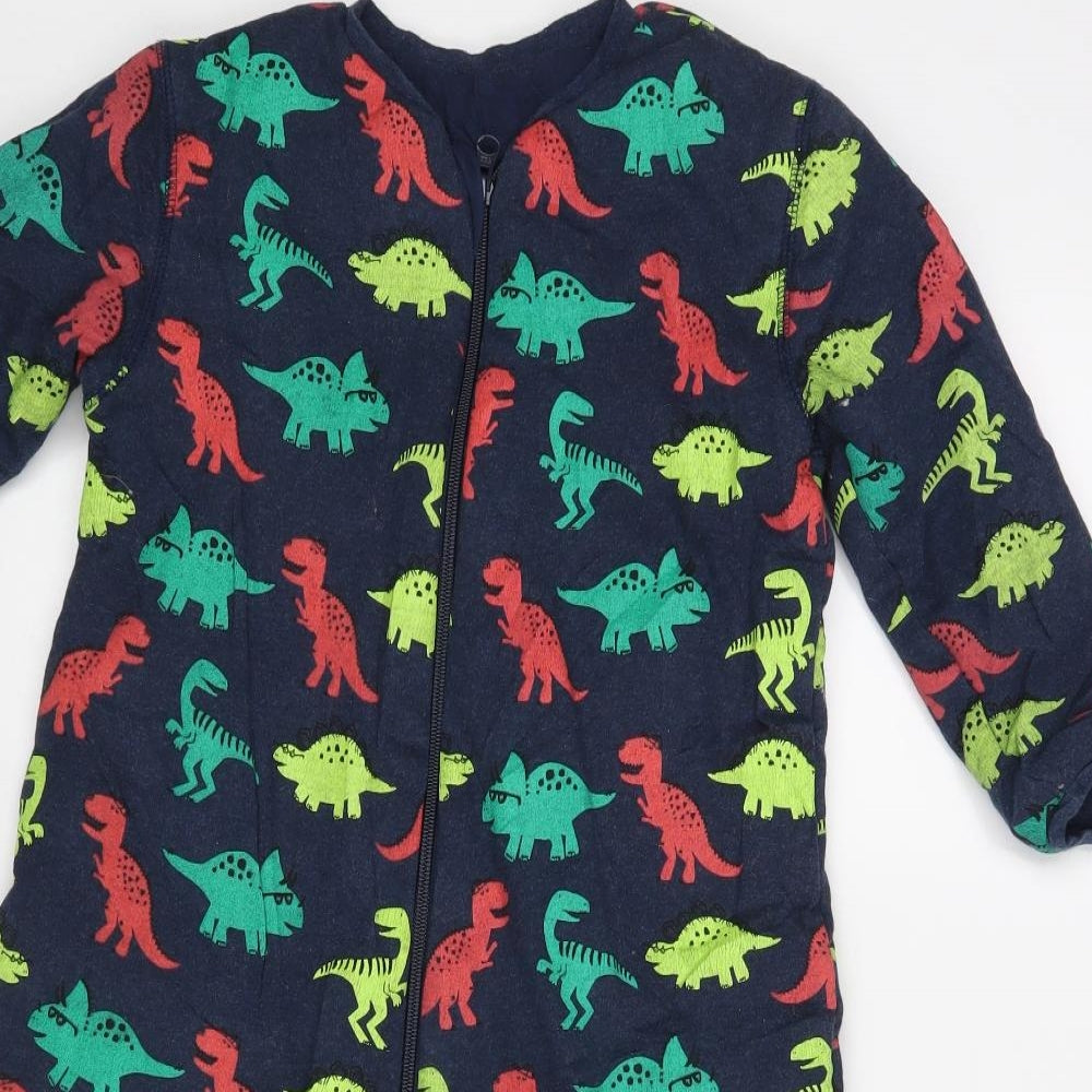 Mothercate Boys Blue    One Piece Size 6-7 Years  - Dinasours