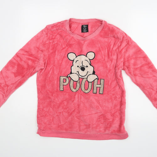Love To Lounge Womens Pink   Top Pyjama Top Size 12  - Winnie the Pooh