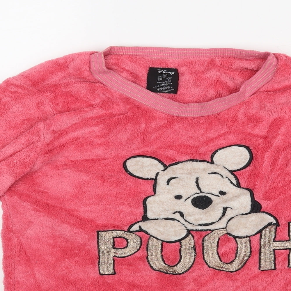 Love To Lounge Womens Pink   Top Pyjama Top Size 6  - Winnie the Pooh, Disnery