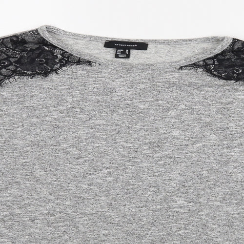 Atmosphere Womens Grey   Basic Blouse Size 10