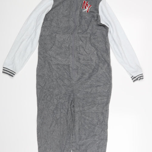 Pepperts Boys Grey    One Piece Size 10-11 Years
