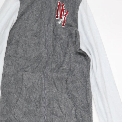 Pepperts Boys Grey    One Piece Size 10-11 Years