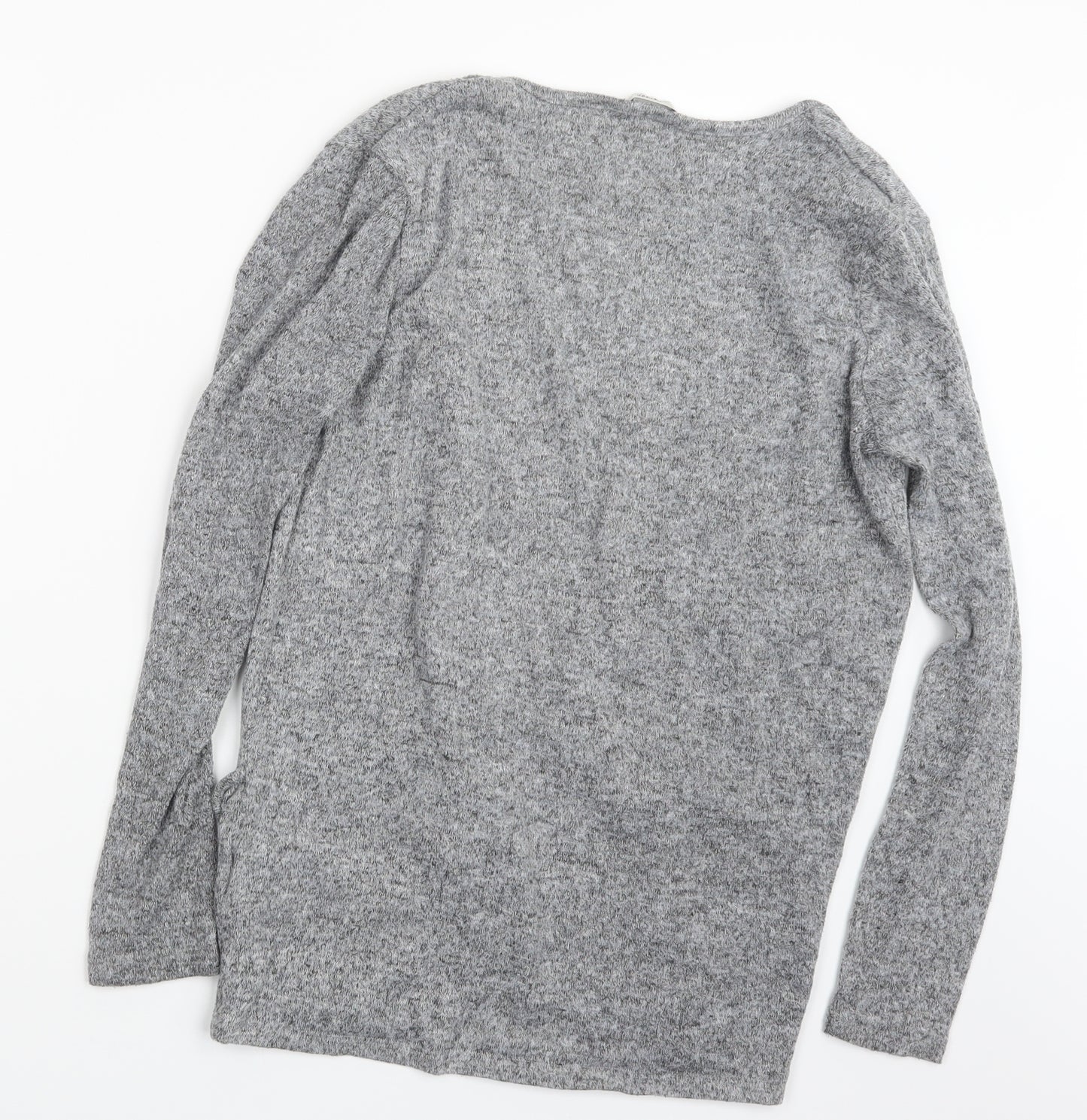 George Womens Grey  Knit Cardigan Jumper Size 10