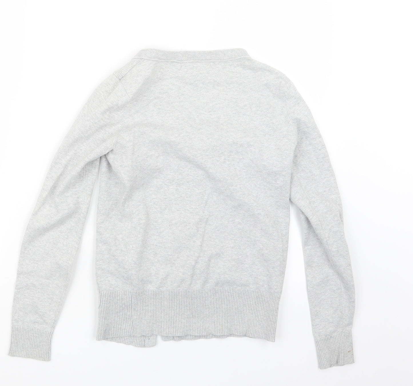 XSIDE Womens Grey  Knit Cardigan Jumper Size S
