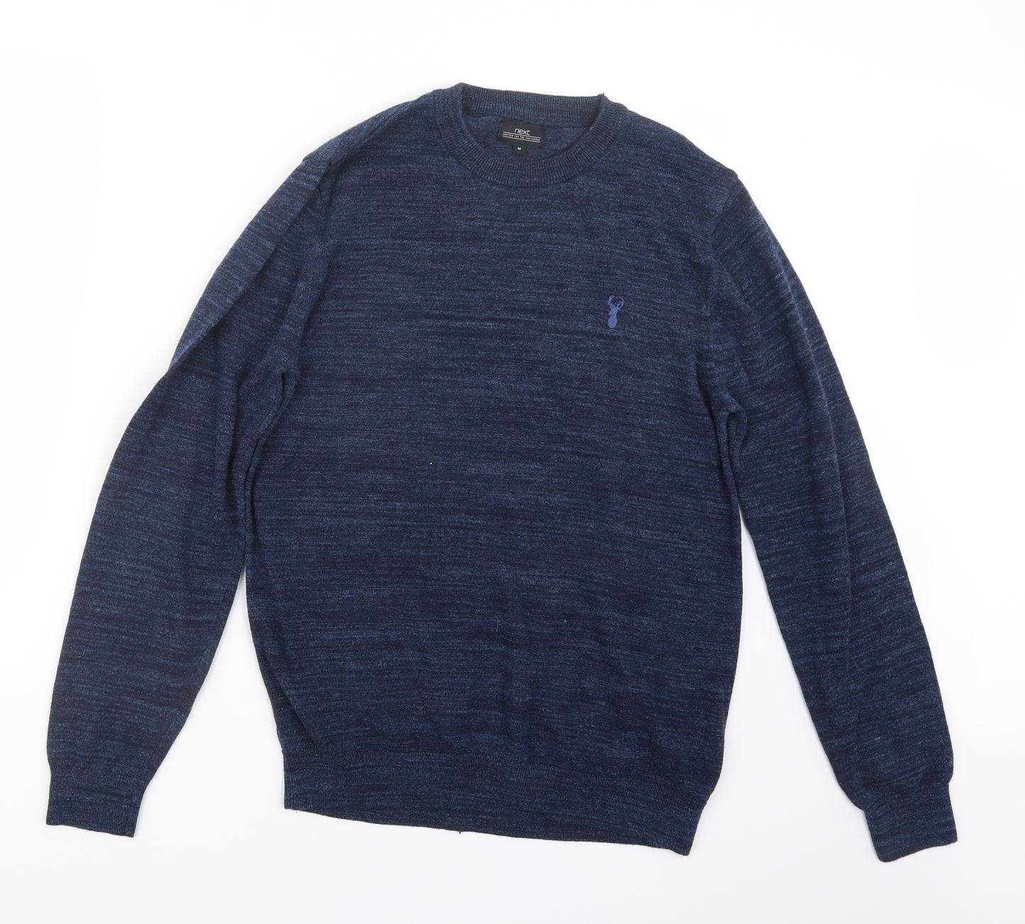NEXT Mens Blue  Knit Pullover Jumper Size M