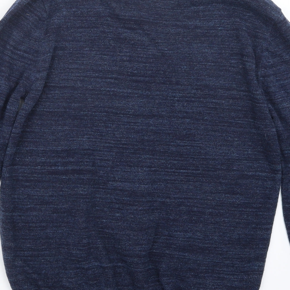 NEXT Mens Blue  Knit Pullover Jumper Size M