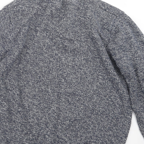 Cedar Wood State Mens Blue  Knit Pullover Sweatshirt Size M