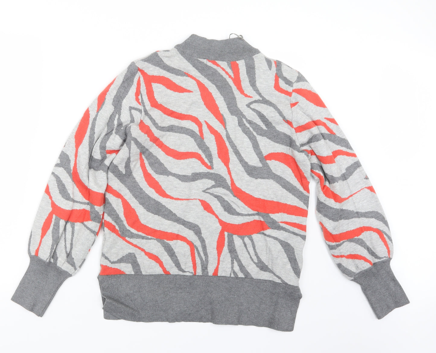 Preworn Womens Grey  Knit Pullover Jumper Size M