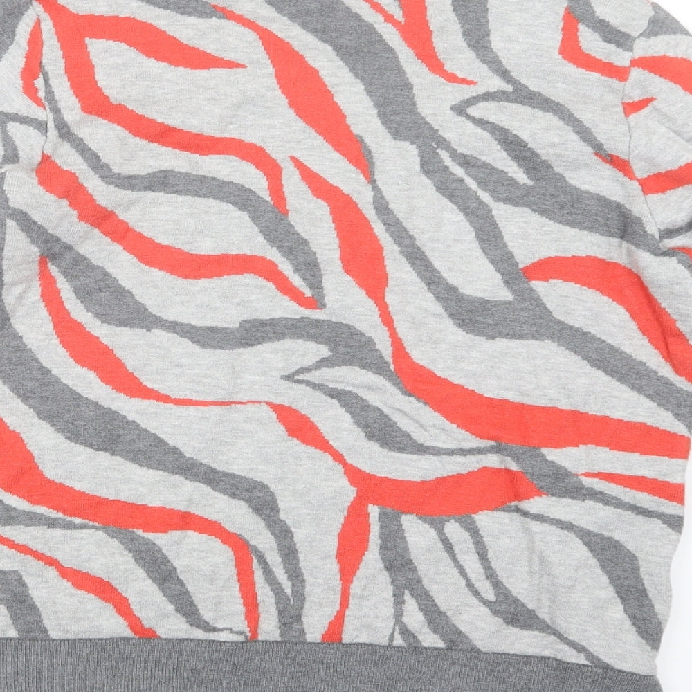 Preworn Womens Grey  Knit Pullover Jumper Size M