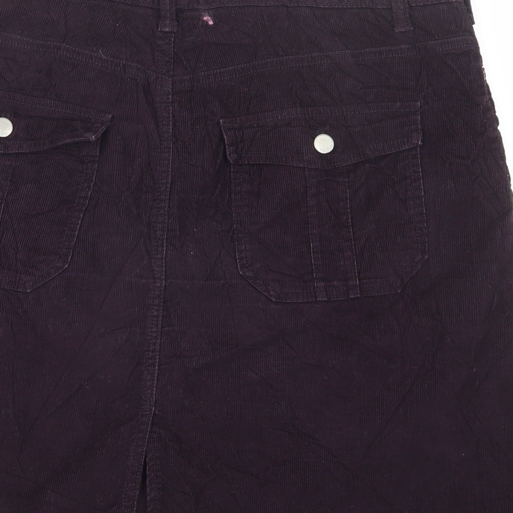 Gap Womens Purple   Straight & Pencil Skirt Size 14