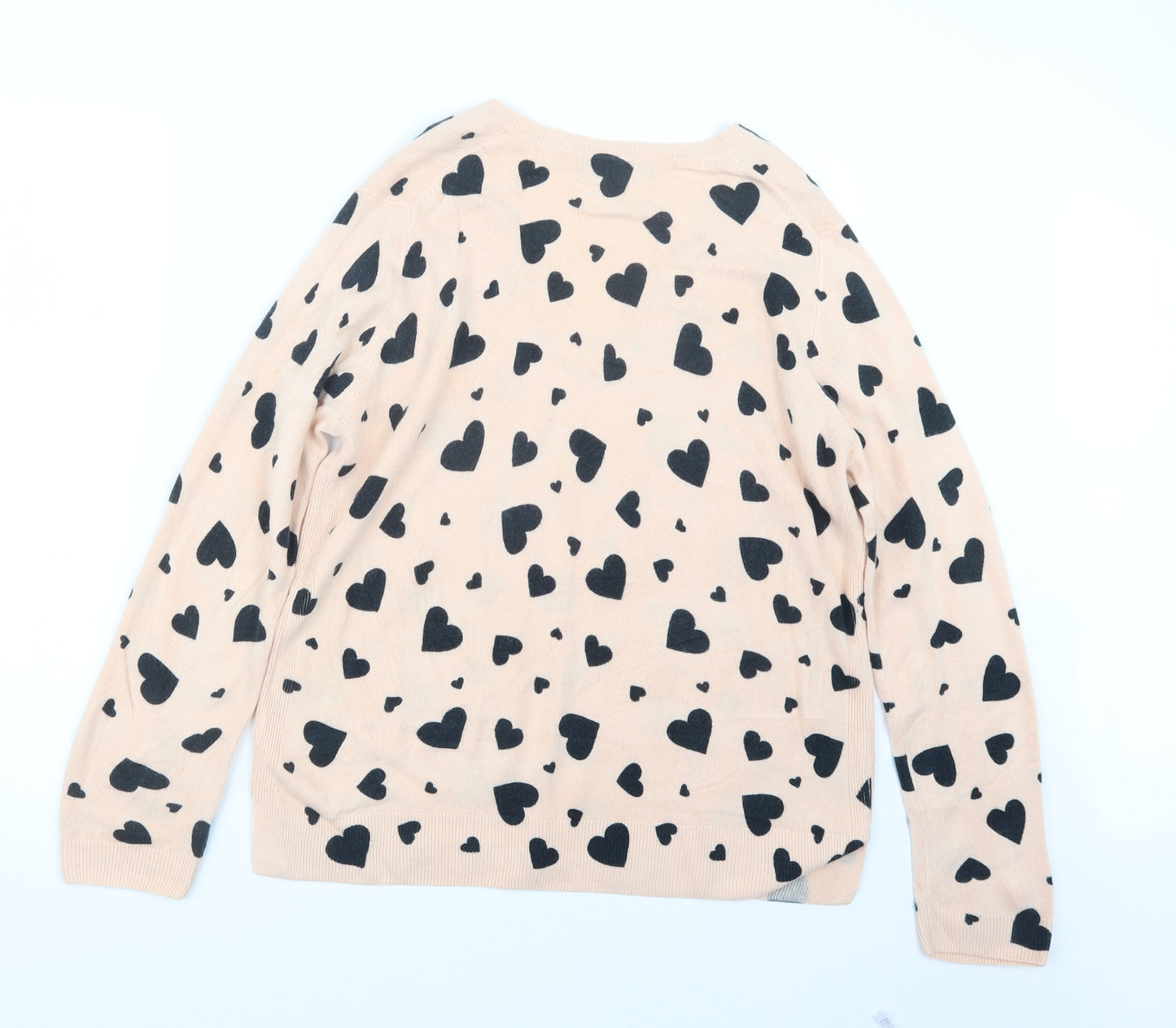 Marks and Spencer Womens Pink  Knit Pullover Jumper Size 16